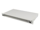 Lanberg 19" 1U FIBER PATCH PANEL 24XSC DUPLEX / 24XLC QUAD G