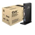 Club3D Dockingstation USB3 ->4xUSB2/2xUSB3/HDMI/DVI black retail