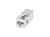 LANBERG RJ45->RJ45 CAT.6 FTP 90 Keystone-Stecker