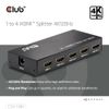 Club3D HDMI Splitter  1 Eingang  -> 4 Ausgänge 4K120Hz UHD retail