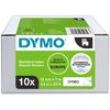 DYMO D1  Polyesterband Vorteilspack   12mmx7.0m sw->wß  10St