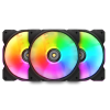 COUGAR Gehäuse Lüfter MHP 120 ARGB, Schwarz,3er-Pack