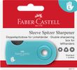 FABER-CASTELL Spitzer Doppelspitzdose Sleeve L-Hand BK