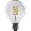 SEGULA LED Globe 80 klar E27 6,5W 2700K dimmbar
