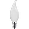 SEGULA LED Kerze Windstoß matt E14 3,2W 270Lm 2700K dimmbar