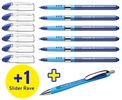 Schneider Kugelschreiber Slider Basic XB Rave 6er Blau