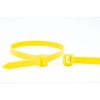WKK Kunststoffkabelbinder Gelb 300x3,6mm 100 St.