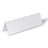 DURABLE Tischnamensschild 105/210x297mm transp 25 Stück