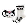BlueSkyStudios Sanrio Tasse mit Socken Kuromi 3D