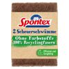 Spontex Scheuerschwämme ohne Farbstoffe x2