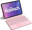 inateck Keyboard Ace Touch iPad 11"/Air 4-5 Com. QWERTZ pink