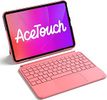 inateck Keyboard Ace Touch iPad 11"/Air 4-5 Com. QWERTZ rot