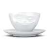 FIFTYEIGHT Kaffeetasse 200ml - Grinsend weiß