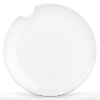 FIFTYEIGHT 2 Speiseteller mit Biss Ø 28cm weiß
