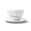 FIFTYEIGHT Kaffeetasse 200ml - Zwinkernd weiß