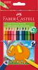 FABER-CASTELL Buntstifte dreikant Jumbo 5.4mm 12er Karton