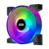 AZZA Lüfter Hurricane II ARGB fan 120mm 4-in-1 set  RF Rem