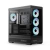 AeroCool Geh Midi P500B-Digi Black ARGB  ACCS-P500B-DIGI-001