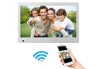 Xoro Digitaler Bilderrahmen WLAN 10,1" Display SD-Leser USBC