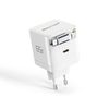 REALPOWER GaN Charger 65W weiss,65 Watt, 2x Type-C