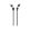2GO USB / Type C Ladekabel 4 in 1 USB A, Lighn. 1,2m sw