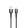 2GO USB Lade-/Datenkabel Lightning   1m   Nylon  schwarz