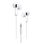 2GO In Ear Kopfhörer Stereo weiß