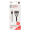 2GO 3in1 USB Ladekabel Micro-USB,Lightn.,USB-C Nylon 3m sw