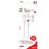 2GO USB 3in1 Magnetic Kabel drehb.Micro-USB,Lightn.,USB-C 1m