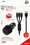 2GO KFZ-Ladegerät 3000mA 3in1 Micro-USB, Lightning, USB-C sw