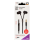 2GO In-Ear Stereo-Headset "Luxury" Zipper-Style  anthrazit