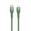 2GO USB Lade-/Datenkabel Type C - Lightning  Nylon 1m  grün
