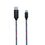 2GO USB Datenkabel "Tricolor" LED-Beleucht. USB-C 3.1  1m