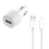 2GO Kfz Ladegerät USB auf Lightning inkl. Lightning Kabel ws