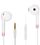 2GO In-Ear Stereo-Headset "Comfort" - weiß/rosé