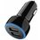2GO Dual-USB KFZ-Ladegerät 2400mA  schwarz