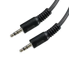 2GO AUX Stereo-Audio-Kabel - schwarz - 150cm