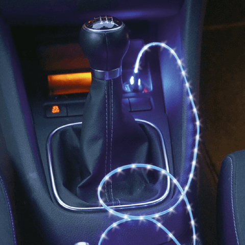 2GO USB Lade-/Datenkabel lightn. m.bl. LED-Beleuchtung  1m