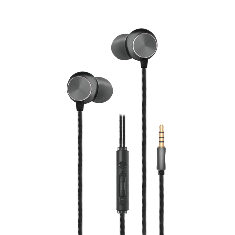 2GO In-Ear Stereo-Headset "Deluxe" - schwarz / anthrazit