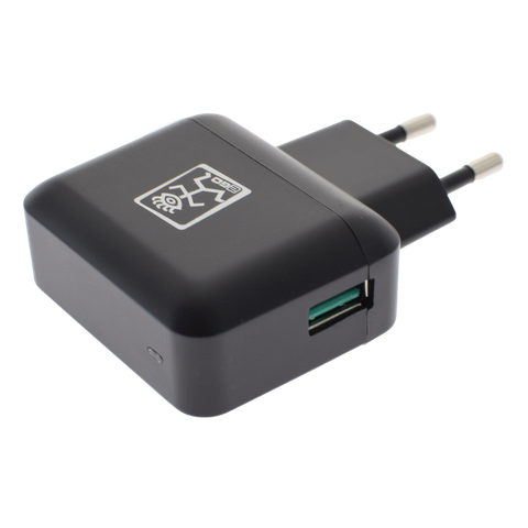 2GO Ladegerät 18W Quick-Charge 3.0   1x USB-A  schwarz