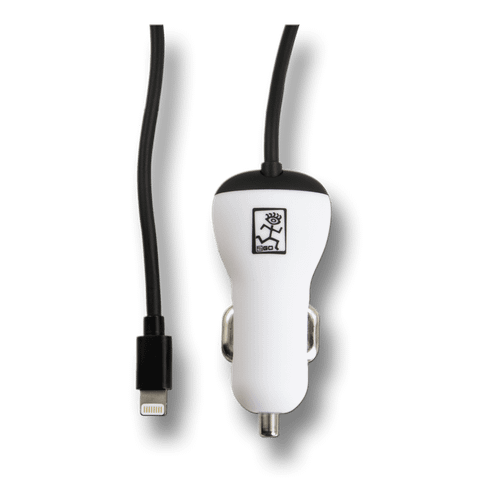 2GO KFZ-Ladegerät 2400mA Lightning + 1x USB MFI zertifiziert